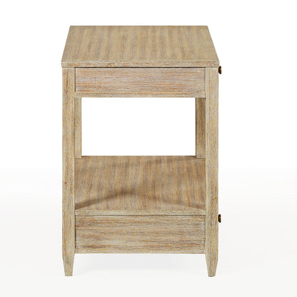 0974-09 - Weston Side Table - Wide - Weathered Finish