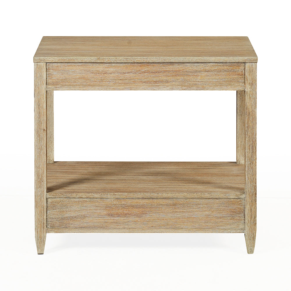 0974-09 - Weston Side Table - Wide - Weathered Finish