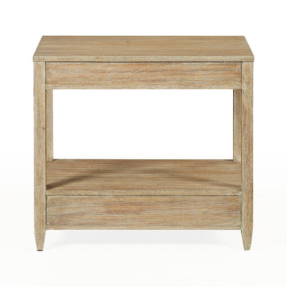 0974-09 - Weston Side Table - Wide - Weathered Finish