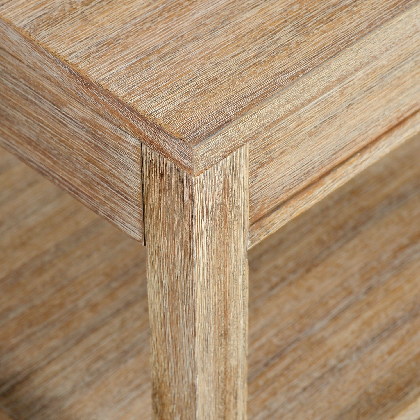 0976-09 - Wallace Side Table - Narrow- Weathered Finish