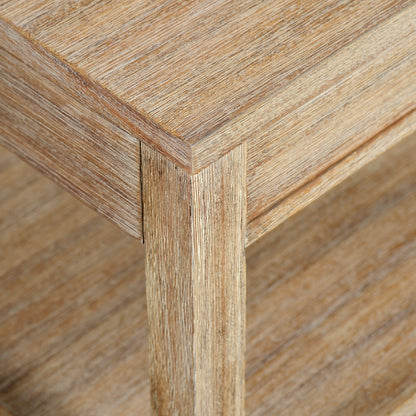 0976-09 - Wallace Side Table - Narrow- Weathered Finish