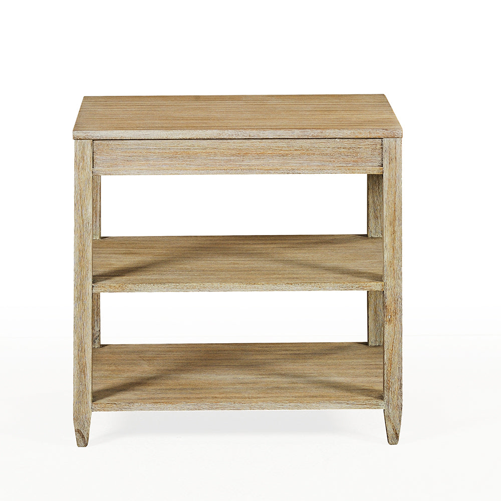 0976-09 - Wallace Side Table - Narrow- Weathered Finish
