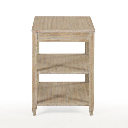 0976-09 - Wallace Side Table - Narrow- Weathered Finish