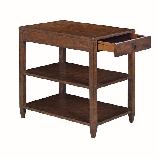 0976-20 - Wallace Side Table - Narrow- Country Finish