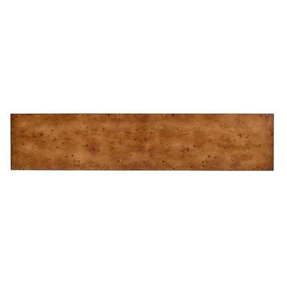 0981-22 - Ashton Console Table - Rustic Burl Finish