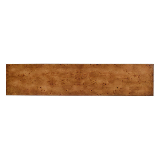0981-22 - Ashton Console Table - Rustic Burl Finish