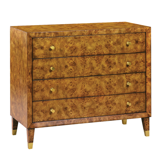 0985-22 - Beverly Chest- Rustic Burl Finish