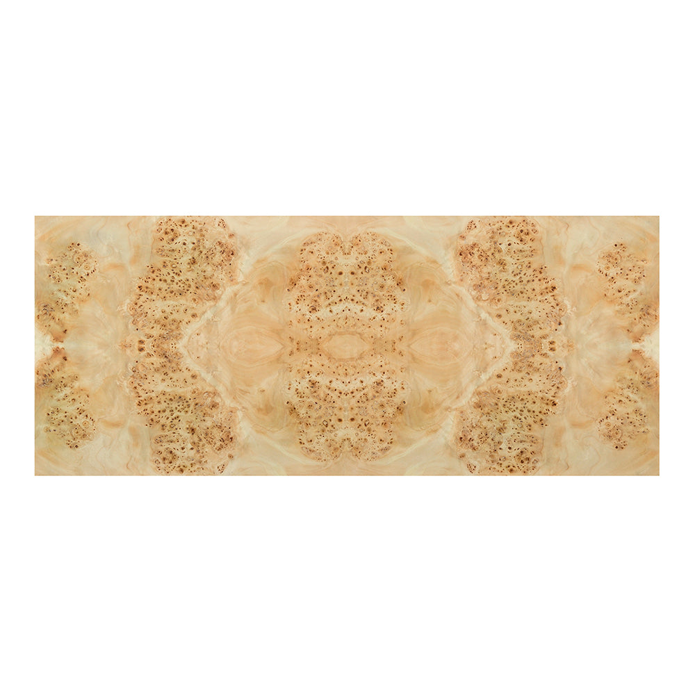 0986 -40 - Bruce Cabinet - Natural Burl Finish