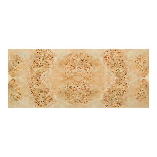 0986 -40 - Bruce Cabinet - Natural Burl Finish