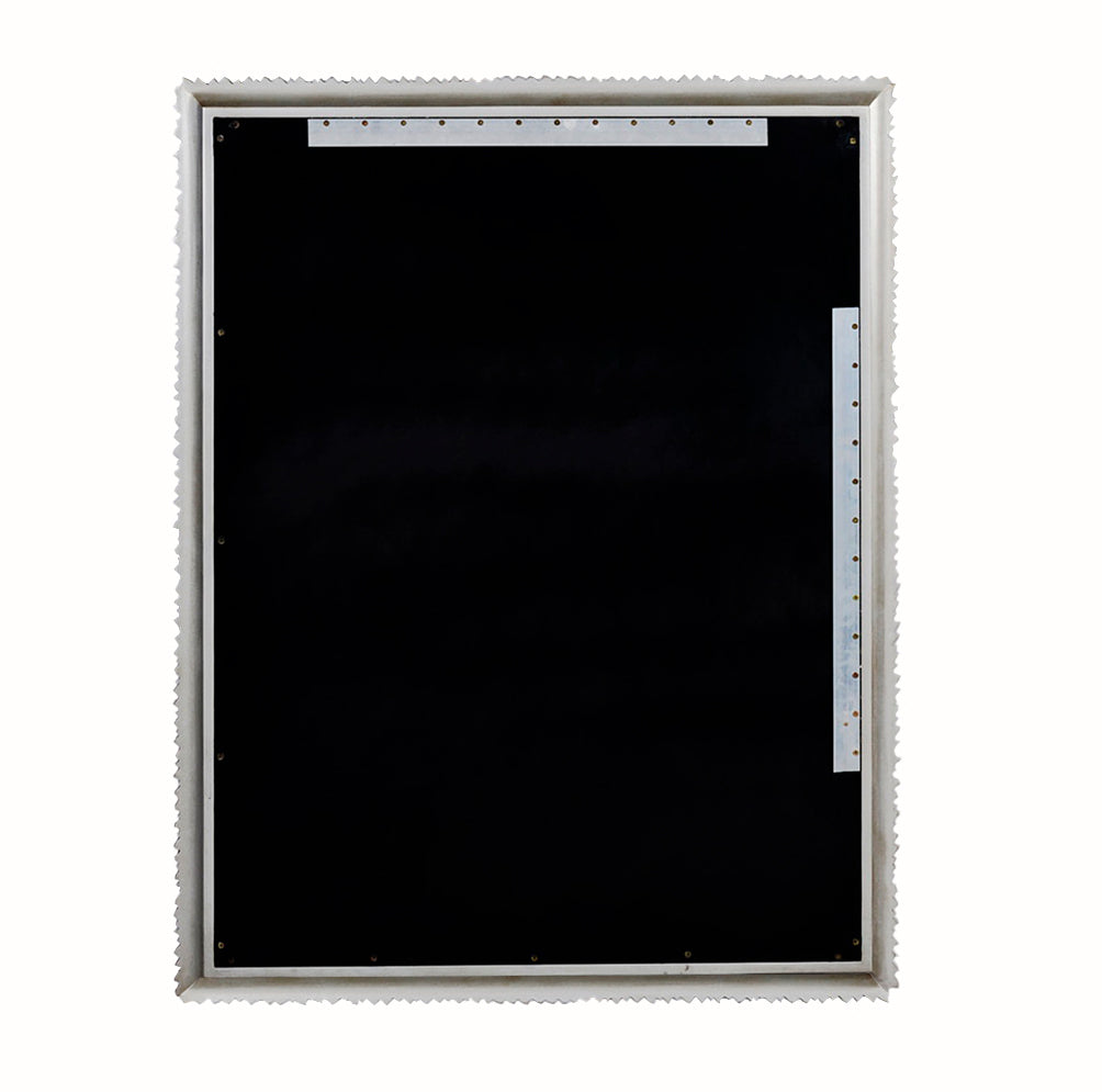 0995-18 - Oceanside Mirror - Silver, Clear Finish