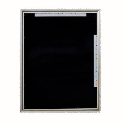 0995-18 - Oceanside Mirror - Silver, Clear Finish