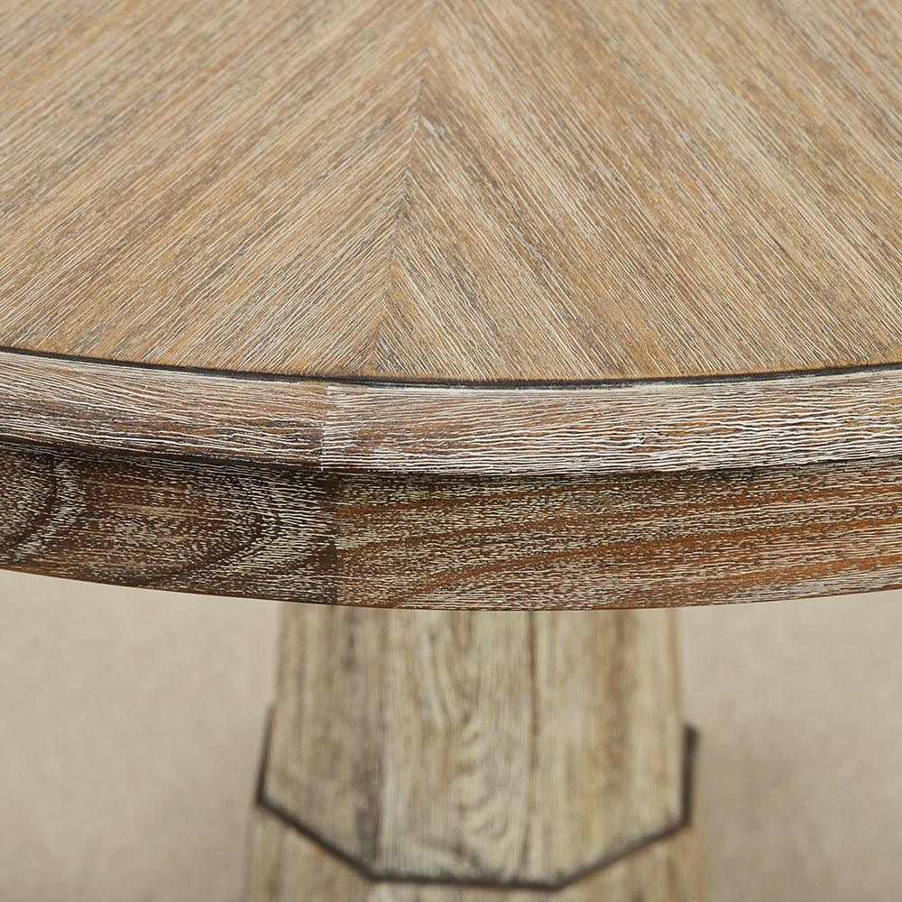 1000-09 - Lancaster Dining Table - Weathered Finish