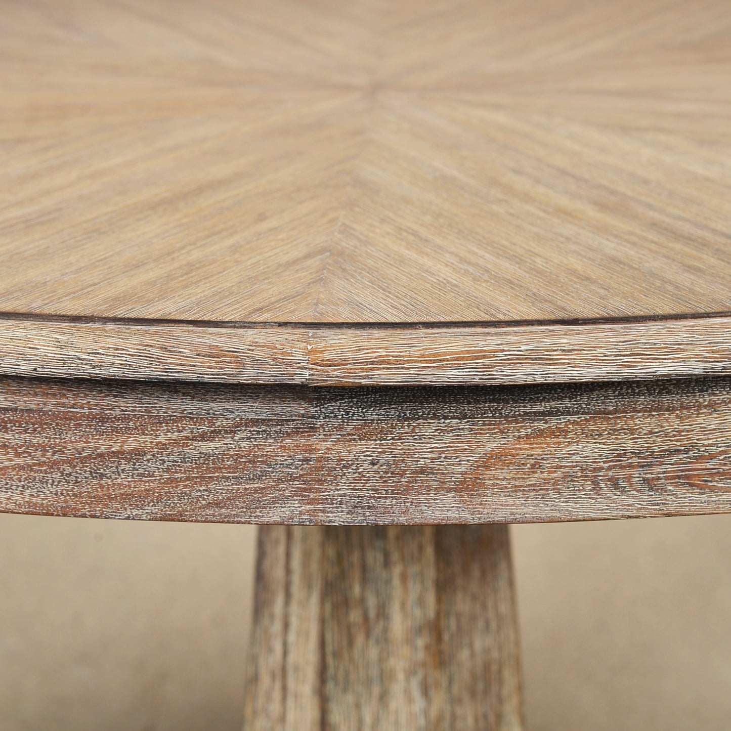 1000-09 - Lancaster Dining Table - Weathered Finish