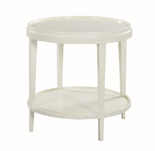 1028-02 - Liz Side Table - Small - Drift Finish