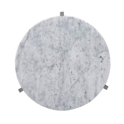 CARA SIDE TABLE SMALL - SILVER