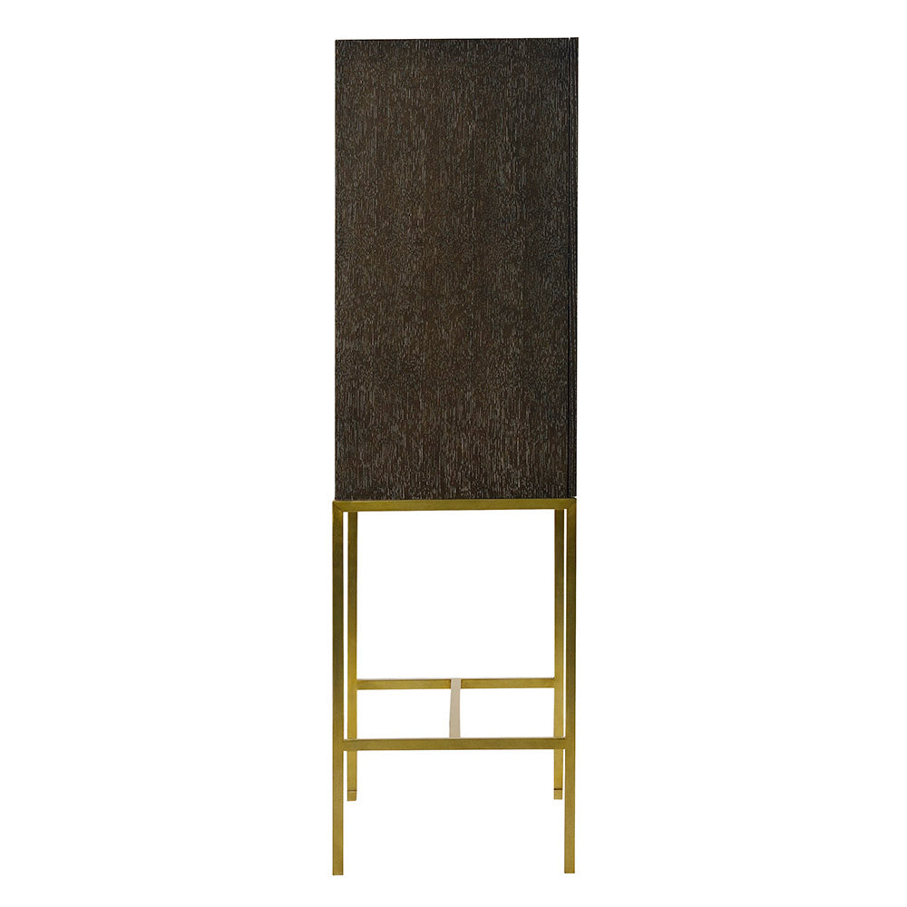 1105-26 - Kent Bar Cabinet - Midnight Finish
