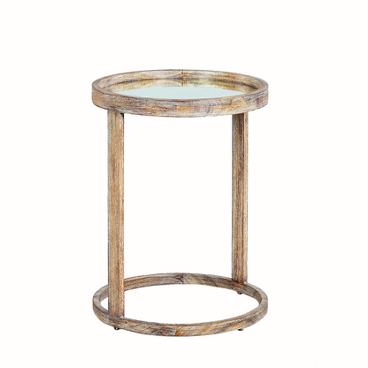 CYRUS SPOT TABLE-WEATHERED
