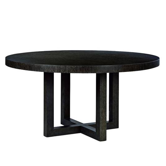 1195-26 - Sunset Dining Table - Round - Midnight Finish