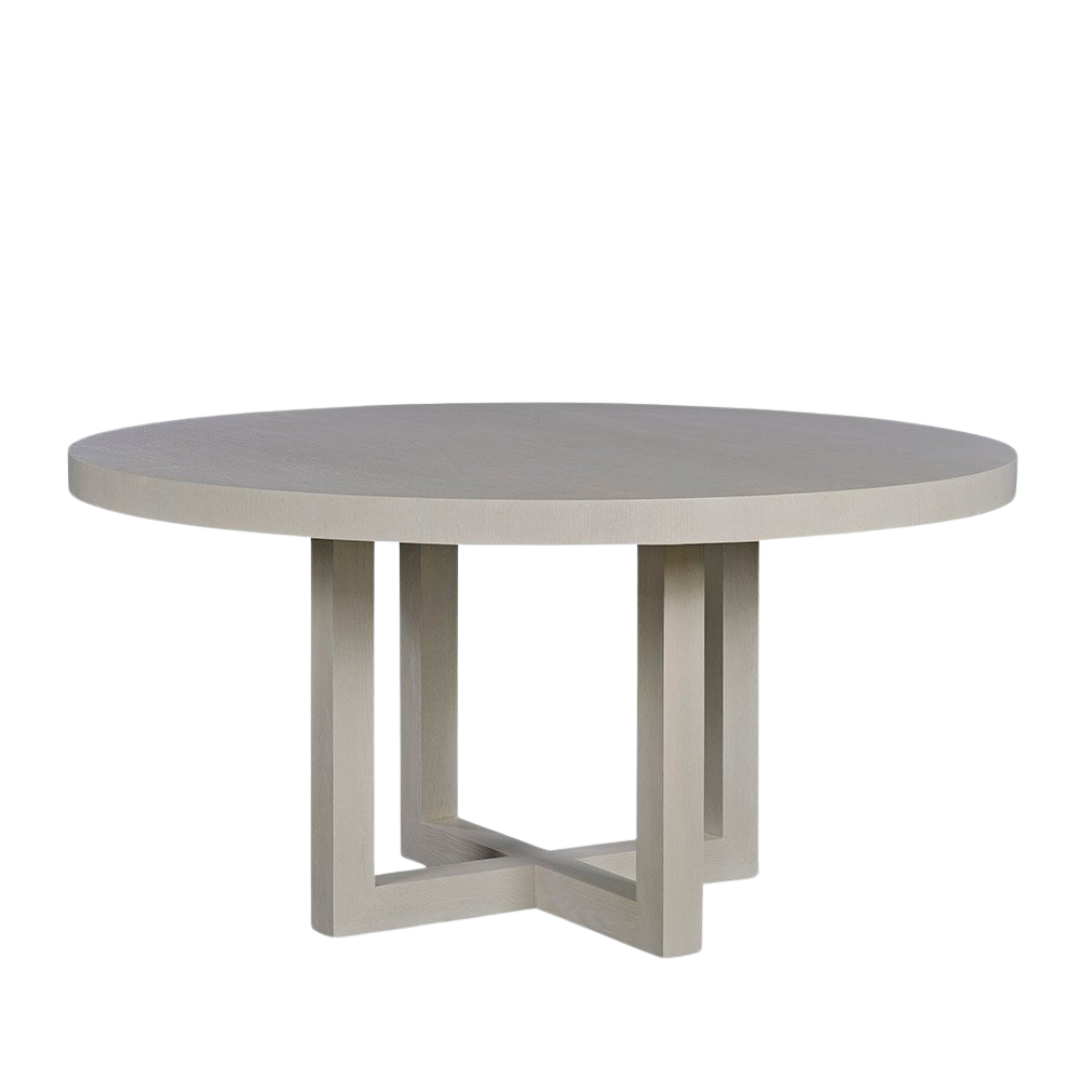 1195-48 - Sunset Dining Table - Round - Shell Finish
