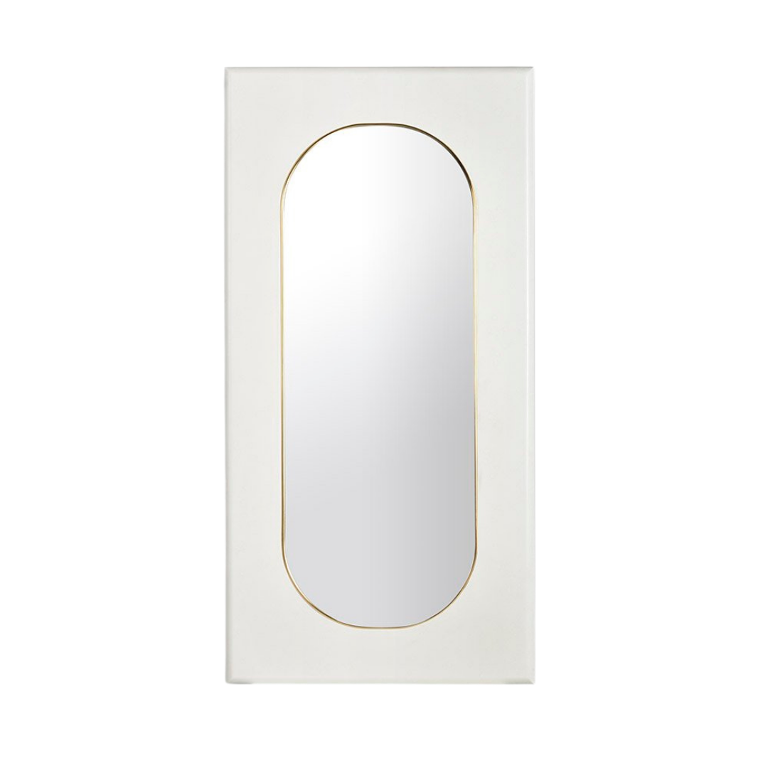 1196-28 - Whirlaway Clear Mirror - Egret