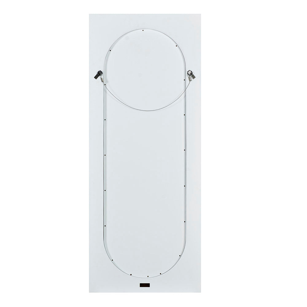 1235-28 - Portal Mirror - Egret Finish