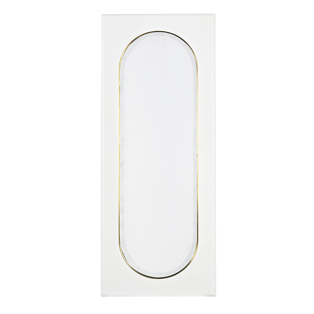 1235-28 - Portal Mirror - Egret Finish