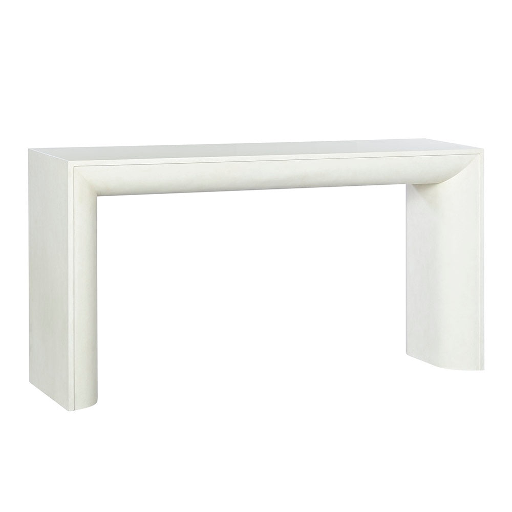 1251-28 - Cape Console Table - Egret Finish