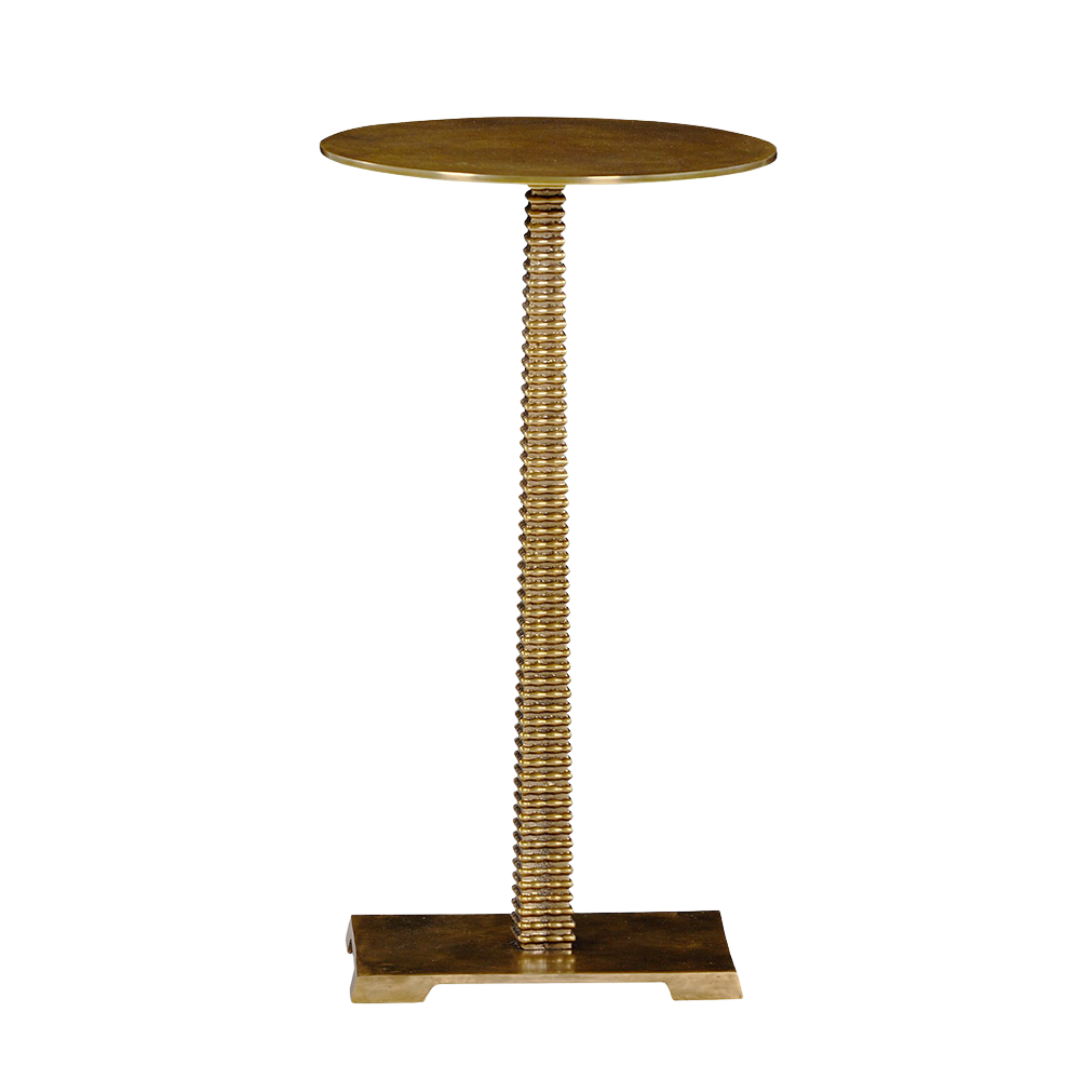 1289-42 - Cliff Side Table - Burnished