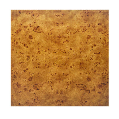1296-22 - Arch Side Table - Rustic Burl Finish