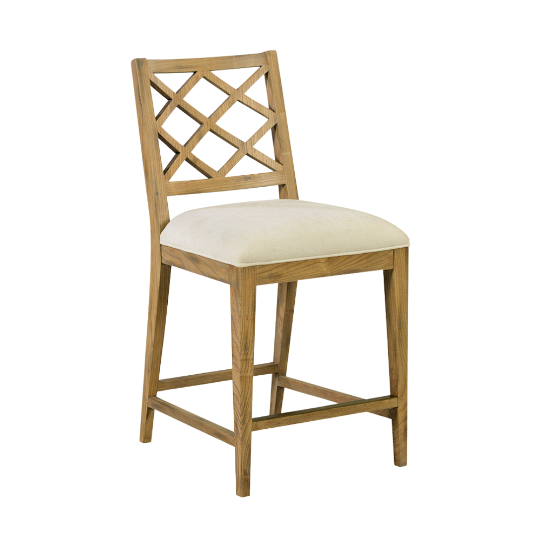 1310-11 - Diamond Ii Counter Chair - Oatmeal Finish