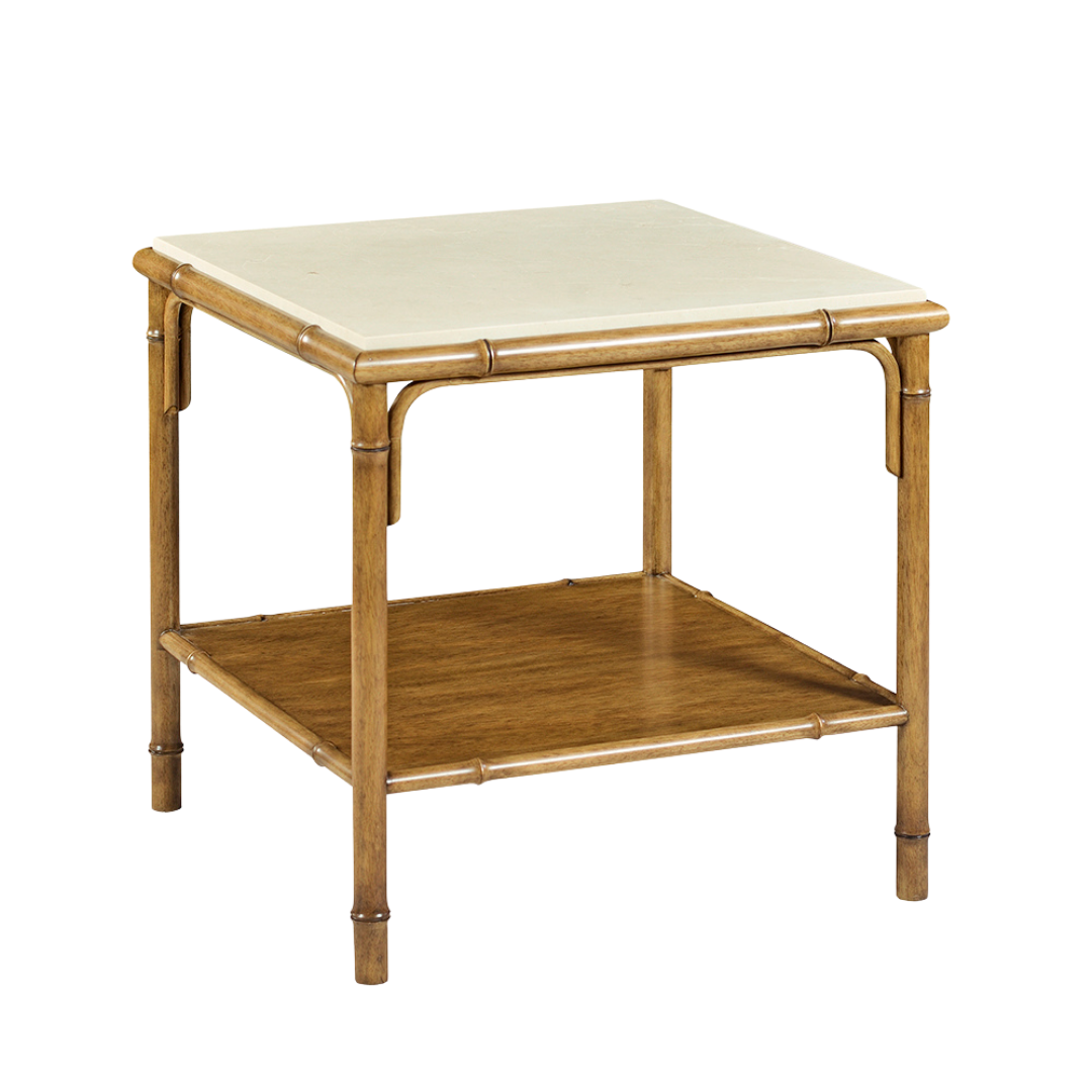 1367-30 - Bamboo Side Table - Bamboo Finish