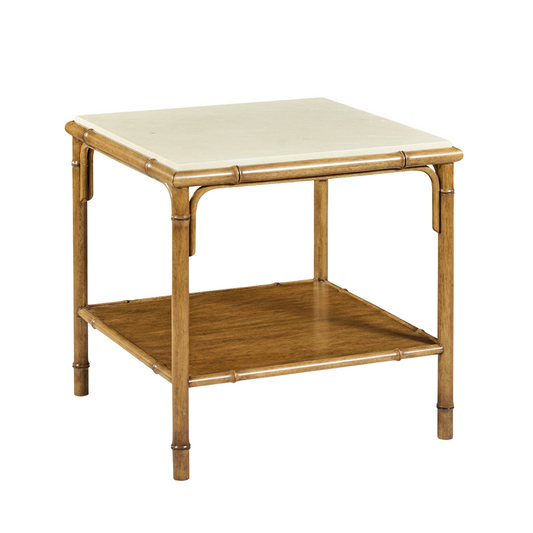 1367-30 - Bamboo Side Table - Bamboo Finish