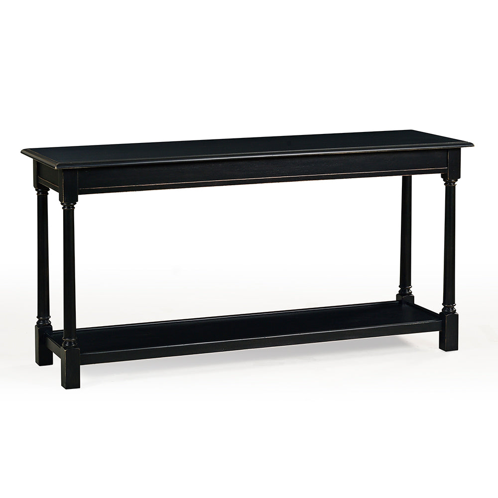 1374-35 - Diana Console Table - Ebony Finish