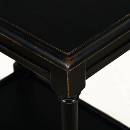 1380-35 - Diana Side Table - Ebony Finish