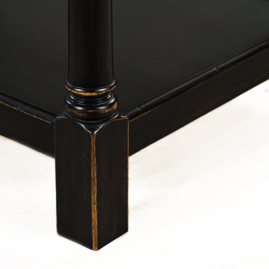 1380-35 - Diana Side Table - Ebony Finish