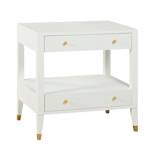 1381-51 - Stanley Side Table - Shagreen Finish