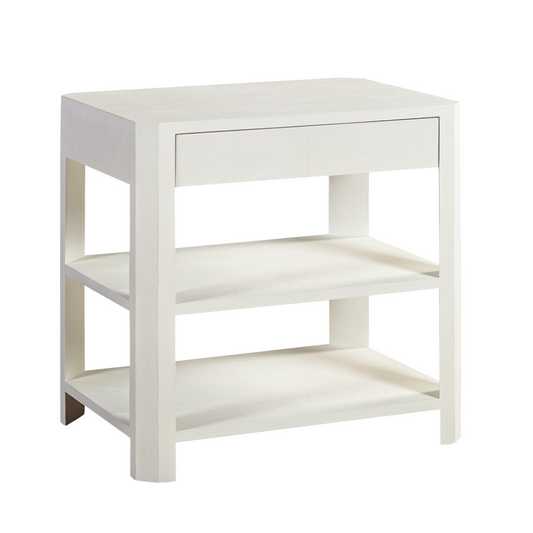 1382-51 - Sydney Side Table - Shagreen Finish
