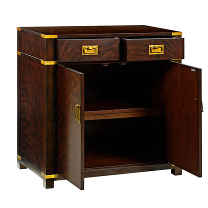 1398-10 - Campaign Ii Chest - Syrup Finish