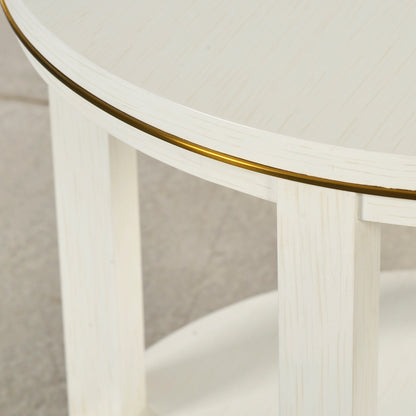 1400-02 - Antioch Side Table - Drift Finish
