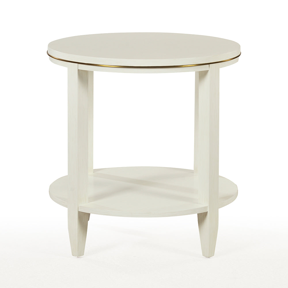 1400-02 - Antioch Side Table - Drift Finish