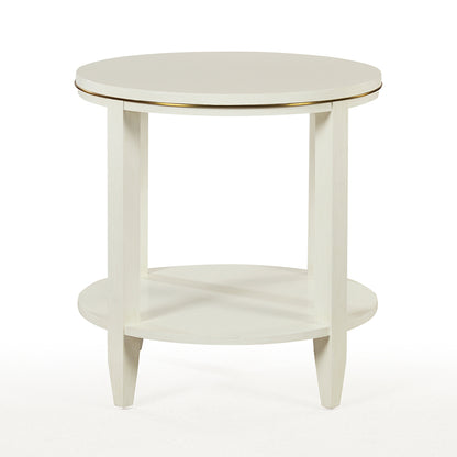 1400-02 - Antioch Side Table - Drift Finish