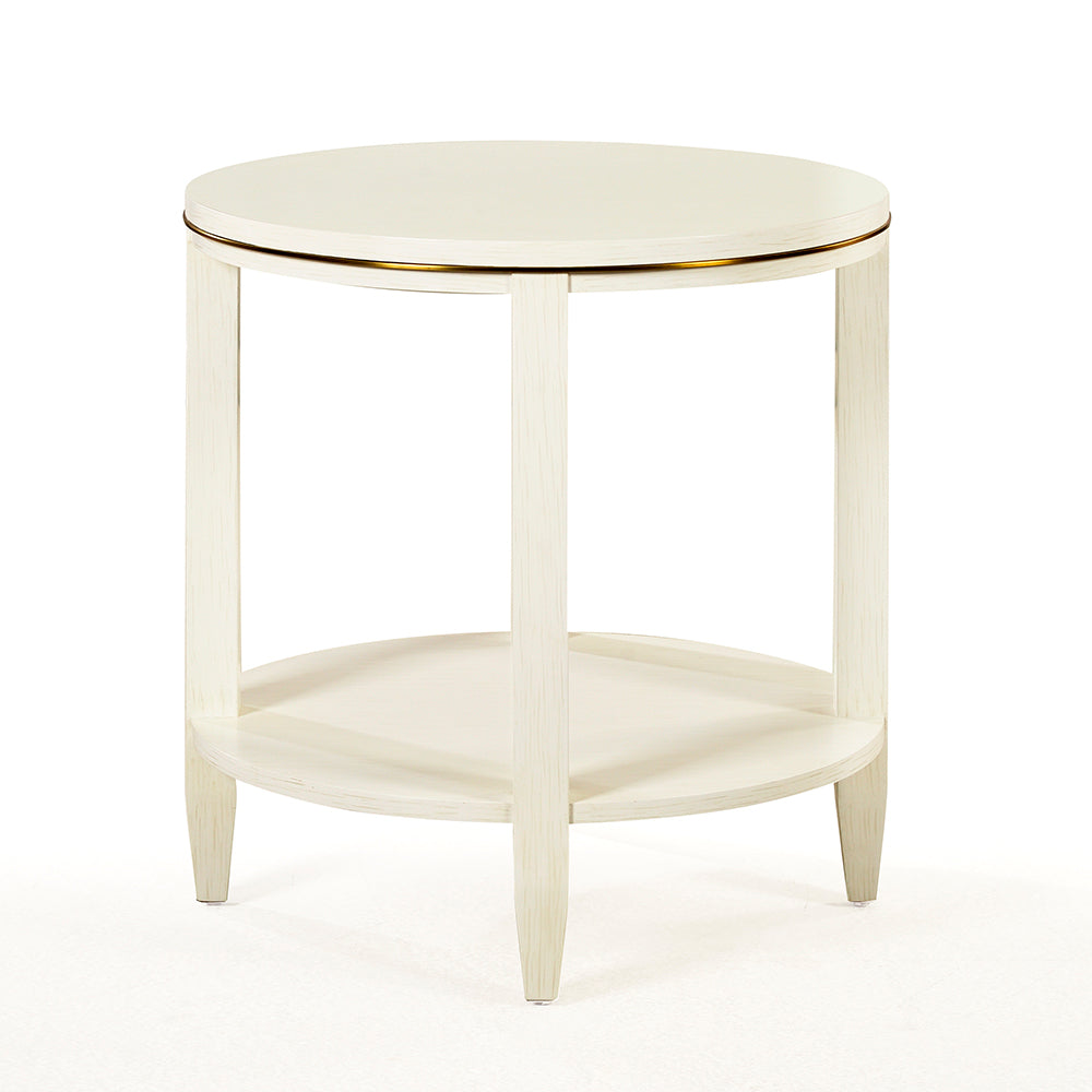 1400-02 - Antioch Side Table - Drift Finish
