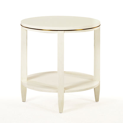 1400-02 - Antioch Side Table - Drift Finish