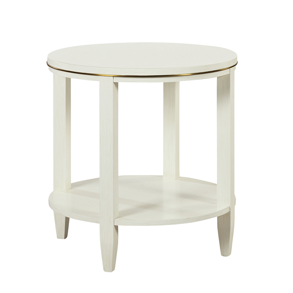 1400-02 - Antioch Side Table - Drift Finish