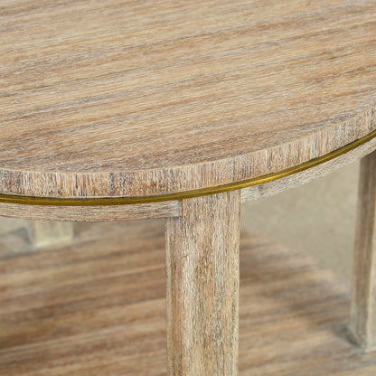 1400-09 - Antioch Side Table - Weathered Finish