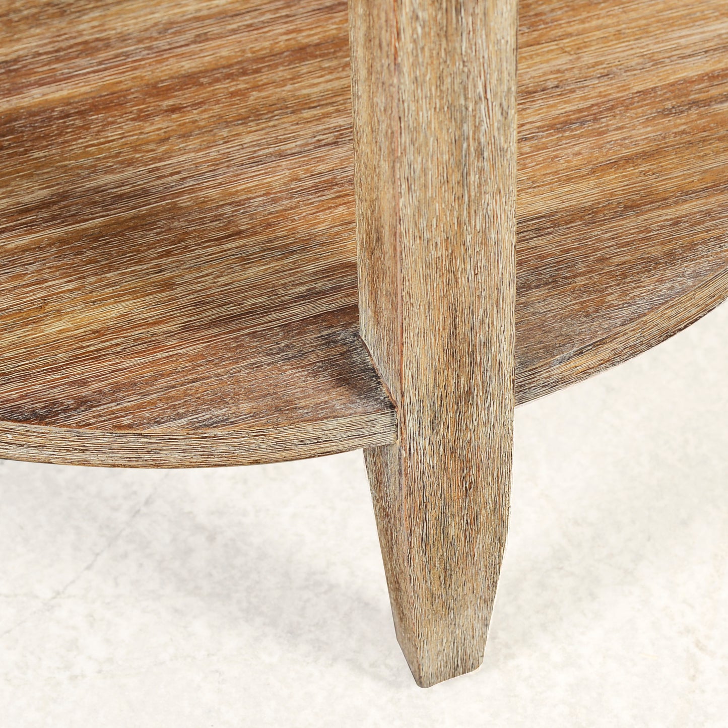 1400-09 - Antioch Side Table - Weathered Finish