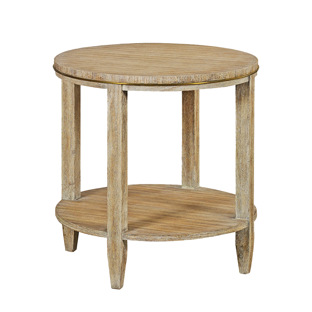 1400-09 - Antioch Side Table - Weathered Finish