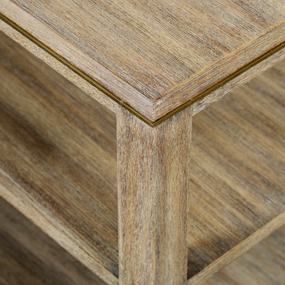 1401-09 - Canby Side Table - Weathered Finish