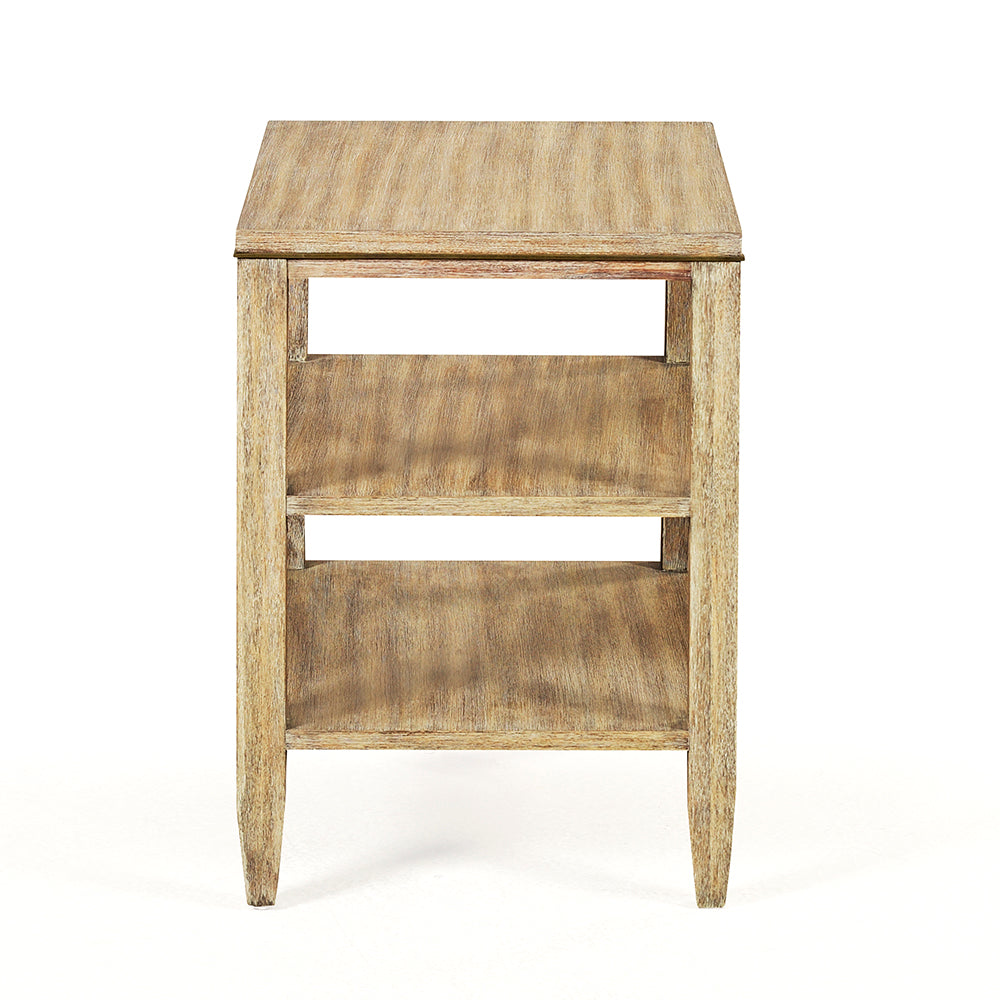 1401-09 - Canby Side Table - Weathered Finish