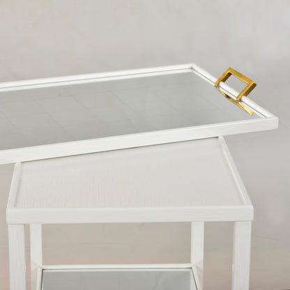 1405-02 - Alameda Serving Cart - Drift Finish